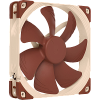 NF-A145VPWM Кулер для корпуса/ Case Cooler Noctua NF-A14 5V PWM (140x140x25mm, 4-pin PWM, 82.5CFM, 24.6dBA, 1500RPM, Beige/Brown)