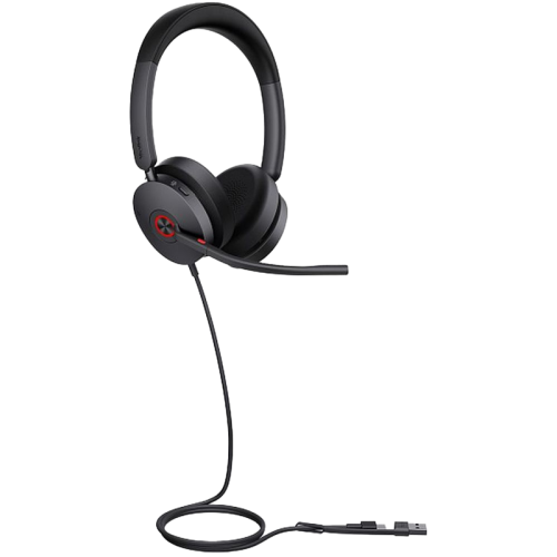 UH48DualUCUSB-C/A Гарнитура проводная/ Yealink UH48 Dual UC USB-C/A [1308152]