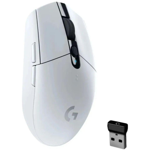910-005295 Мышь Logitech G304 Lightspeed белый оптическая 12000dpi беспров. USB 5but (910-005295) фото 4 910-005295 Мышь Logitech G304 Lightspeed белый оптическая 12000dpi беспров. USB 5but (910-005295) фото 4