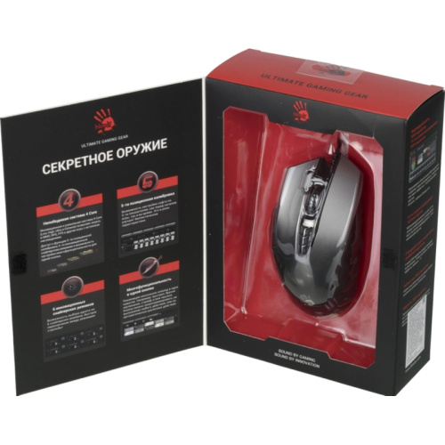 J95SGREY Мышь A4Tech Bloody J95s серый оптическая 8000dpi USB3.0 9but (J95S GREY) фото 2 J95SGREY Мышь A4Tech Bloody J95s серый оптическая 8000dpi USB3.0 9but (J95S GREY) фото 2