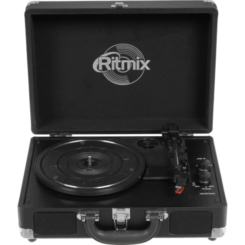 4610121100457 Проигрыватель для винила/ Виниловый проигрыватель RITMIX LP-120B Чёрный фото 2