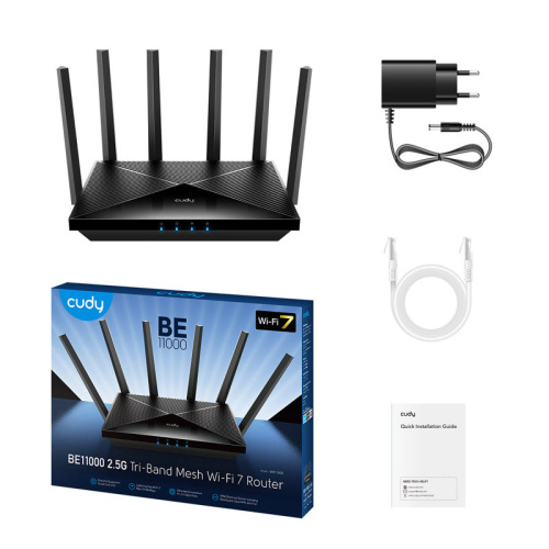 WR6500H Маршрутизатор/ BE6500 2.5G Wi-Fi 7 Router фото 3 WR6500H Маршрутизатор/ BE6500 2.5G Wi-Fi 7 Router фото 3