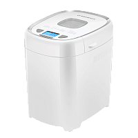 MBM-900PW Хлебопечь MAUNFELD/ Хлебопечка MAUNFELD MBM-900PW, 13 программ, масса выпечки до 900 гр, 3 степени прожарки, отсрочка старта, поддержание температуры, пауза, съемная форма, антипригарное покрытие, цвет белый