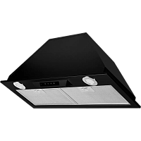 INLINEA72Black Вытяжка встраиваемая Kuppersberg/ Встраиваемая вытяжка, ширина 72 см, отвод/рециркуляция, 850 м3/час, электронное сенсорное управление, таймер, пульт ДУ, 3 скорости, светодиодное освещение 2х3,5 Вт, металлический жироулавливающий фильтр, уг