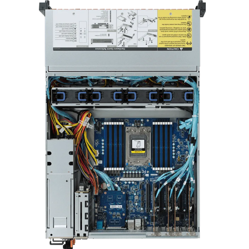 6NR272Z32MR-00-A00 Серверная платформа/ Gigabyte R272-Z32, 2U, 1x EPYC 7003/7002 280W*, 16 x DDR4 3200, 24 x 2.5" NVMe + 2 x 2.5" SATA rear + 2 x M.2 2280, 2 x 1Gbe LAN I350-AM2, 1 x LP PCIe x8, 1+1 1200W фото 3 6NR272Z32MR-00-A00 Серверная платформа/ Gigabyte R272-Z32, 2U, 1x EPYC 7003/7002 280W*, 16 x DDR4 3200, 24 x 2.5" NVMe + 2 x 2.5" SATA rear + 2 x M.2 2280, 2 x 1Gbe LAN I350-AM2, 1 x LP PCIe x8, 1+1 1200W фото 3