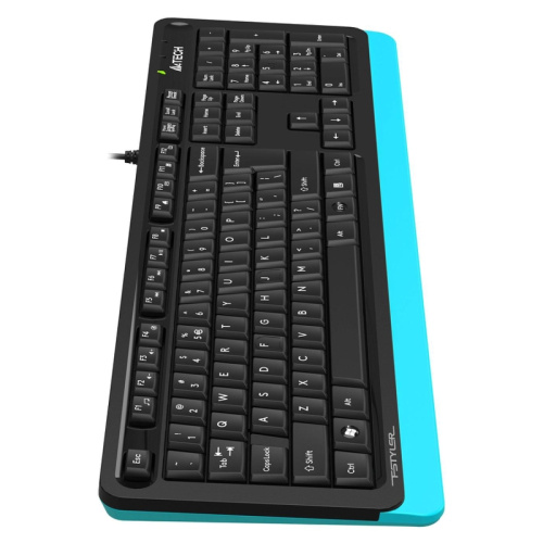 FKS10BLUE Клавиатура A4Tech Fstyler FKS10 черный/синий USB (FKS10 BLUE) фото 7 FKS10BLUE Клавиатура A4Tech Fstyler FKS10 черный/синий USB (FKS10 BLUE) фото 7
