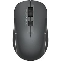 FB26CSAIR2SMOKYGREY Мышь A4Tech Fstyler FB26CS Air2 серый/черный оптическая 2000dpi silent беспров. BT/Radio USB для ноутбука 4but (FB26CS AIR2 SMOKY GREY)