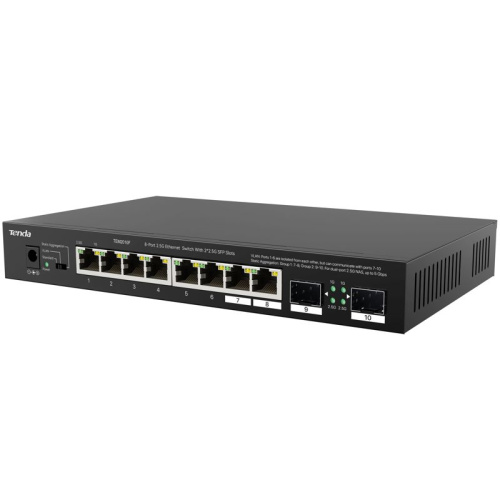TEM2010F Коммутатор/ Tenda TEM 2010F 8-Port 2.5G Ethernet Switch фото 3