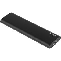 NT01ZSLIM-002T-32BK Накопитель SSD Netac USB-C 2Tb NT01ZSLIM-002T-32BK Z Slim 1.8" черный