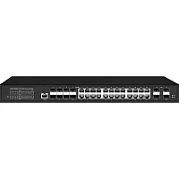 NS-SW-16G8GH4G10-L Управляемый L3 коммутатор Gigabit Ethernet/ Управляемый L3 коммутатор Gigabit Ethernet на 16xGE RJ-45 + 8xGE Combo (RJ-45 + SFP) + 4x10G SFP+ Uplink. Порты: 16 x GE RJ-45 (10/100/1000 Base-T) + 8 x GE Combo Port (RJ-45 + SFP) + 4 x 10G