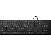 1061587 Клавиатура Oklick 520M2U черный/черный USB slim Multimedia