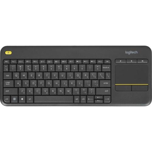 920-007173 Клавиатура/ Logitech Keyboard K400 Wireless Touch Plus RTL Black, USB 920-007173 Клавиатура/ Logitech Keyboard K400 Wireless Touch Plus RTL Black, USB