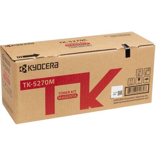 1T02TVBNL0 тонер-картридж Kyocera TK-5270M/ Toner Cartridge Kyocera TK-5270M (6K) фото 2 1T02TVBNL0 тонер-картридж Kyocera TK-5270M/ Toner Cartridge Kyocera TK-5270M (6K) фото 2