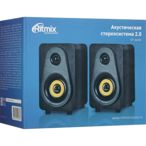 4610121110371 Акустическая система/ Колонки RITMIX SP-3040W 2.0, 10 Вт фото 8