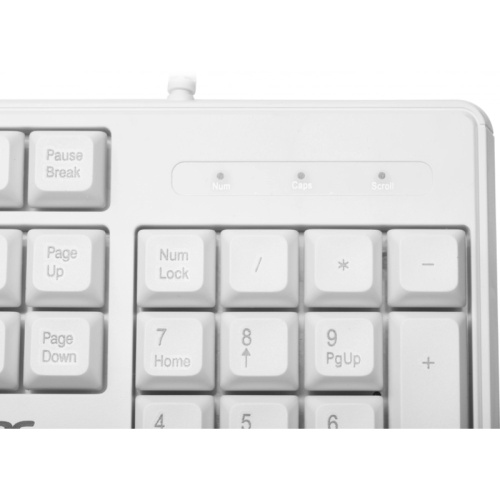ZL.KBDCC.01B Клавиатура Acer OKW301 белый USB Multimedia для ноутбука (ZL.KBDCC.01B) фото 5 ZL.KBDCC.01B Клавиатура Acer OKW301 белый USB Multimedia для ноутбука (ZL.KBDCC.01B) фото 5