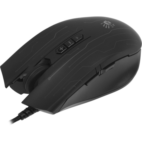 Q82 Мышь A4Tech Bloody Q82 черный/рисунок оптическая 6200dpi USB3.0 8but фото 8