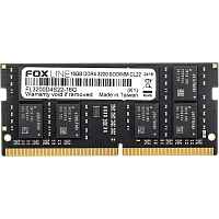 FL3200D4S22-16GSS Память оперативная/ Foxline SODIMM 16GB 3200 DDR4 CL22 (1Gb*8)
