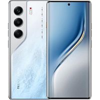 CM6256+8GLACIERWHITE Смартфон Tecno Camon 40 Pro 256Gb 8Gb белый моноблок 3G 4G 2Sim 6.78" 1080x2436 Android 15 50Mpix 802.11 a/b/g/n/ac NFC GPS GSM900/1800 GSM1900 Protect FM