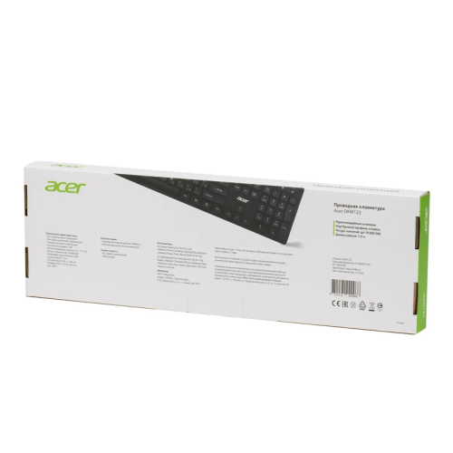 ZL.KBDEE.00C Клавиатура/ Клавиатура Acer OKW122 USB black фото 10 ZL.KBDEE.00C Клавиатура/ Клавиатура Acer OKW122 USB black фото 10