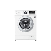 F1096TD3 Стиральная машина LG Electronics/ Стиральная машина LG, отдельностоящая, ВхШхГ 850х600х550 мм, загрузка 8 кг, 1000 об/мин, LED дисплей, инверторный мотор с прямым приводом, отсрочка старта, энергоэффективность А, цвет белый