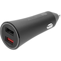 GDS4147GL Автомобильное зар./устр. Xiaomi Mi 37W Dual-Port Car Charger 3A+2A 2xUSB универсальное черный (GDS4147GL)