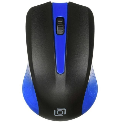 997826 Мышь Oklick 485MW черный/синий оптическая 1000dpi беспров. USB для ноутбука 3but (997826) 997826 Мышь Oklick 485MW черный/синий оптическая 1000dpi беспров. USB для ноутбука 3but (997826)
