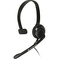 504196 Наушники с микрофоном Sennheiser PC 7 черный 2м накладные USB оголовье (504196)