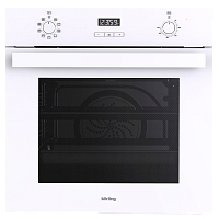 OKB591CSGW Встраиваемый духовой шкаф Korting/ Духовой шкаф, 9 режимов работы, Каталитическая очистка, белое стекло