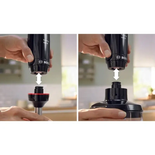 MSM4B623 Блендер Bosch/ Блендер Bosch, погружной, мощность 1000 Вт, механическое управление, 5 насадок, цвет черный фото 5
