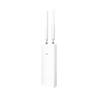 AP1200Outdoor Точка доступа/ AC1200 WiFi Outdoor Access Point, Repeater, 867Mbps at 5GHz + 300Mbps at 2.4GHz, 1 x 100Mbps RJ45, 2 Detachable Antennas, 24V passive PoE, IP65 Waterproof, lightning protection, passive PoE adapter included, -20 ~ 60? Operatin