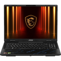 9S7-15PK11-031 Ноутбук MSI Pulse A16 AI+ C3HWFKG-031XRU Ryzen AI 7 350 32Gb SSD1Tb NVIDIA GeForce RTX 5060 8Gb 16" IPS QHD+ (2560x1600) FreeDOS black WiFi BT Cam (9S7-15PK11-031)