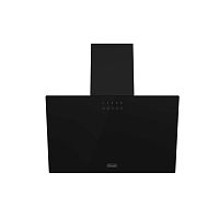 Paula606NB Вытяжка Delonghi/ Вытяжка Delonghi, наклонная, 60 см, отвод/рециркуляция, 650 м3/ч, 3 скорости, механическое управление, LED подсветка, цвет черное стекло