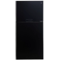 SJXG55PMBK Холодильник Sharp/ Холодильник. 187x82x74 см. 394 + 162 л, No Frost. A++ Черный.