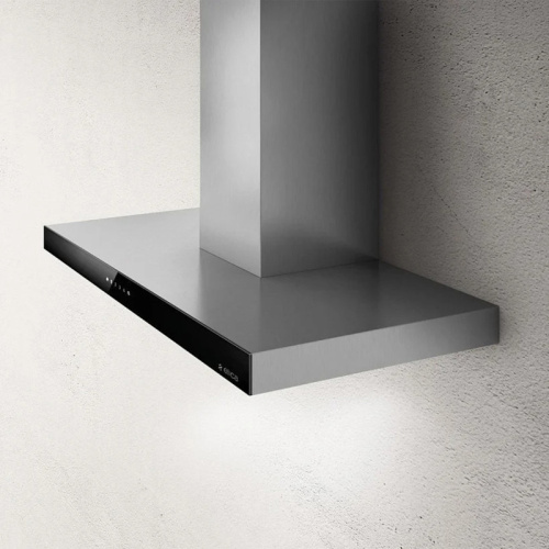 JOYBLIX/A/60-PRF0104625A Вытяжка ELICA/ Т-образная, ширина 60 см,1200 м3/ч, черное стекло+нержавеющая сталь фото 2