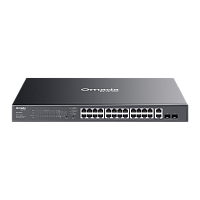 ES228GMP Коммутатор/ Omada 28-Port Gigabit Easy Managed Switch with 24-Port PoE+