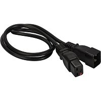 LAN-PP19L/20-2.0-BK Шнур питания Lanmaster LAN-PP19L/20-2.0-BK C19-C20 проводник.:3x1.5мм2 2м 220В 16А черный
