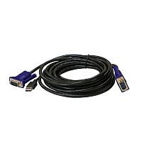OKVMCU3/A1A Кабель/ Кабель KVM с разъемами VGA и USB, 3 м