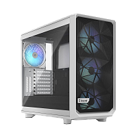 FD-C-MES2A-08 Корпус ПК без блока питания/ Case Fractal Design Meshify 2 RGB TG Clear Tint, Midi-Tower, 4x140mm RGB, 2xUSB-A 3.2 + 1xUSB 3.2 Type-C E-ATX, ATX, mATX, mITX White