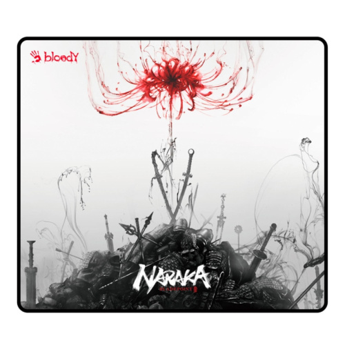 BP-45NARAKA Коврик для мыши A4Tech Bloody BP-45 Naraka Большой белый/рисунок 450x400x3мм BP-45NARAKA Коврик для мыши A4Tech Bloody BP-45 Naraka Большой белый/рисунок 450x400x3мм