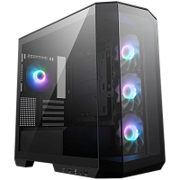 306-7G24R25-HH9 Корпус ПК без блока питания/ Case MSI MAG PANO M100R PZ, Mini-Tower, TG, 4x120mm ARGB, 1xUSB 3.2, 1xUSB 3.2 Type-C, mATX, mITX Black