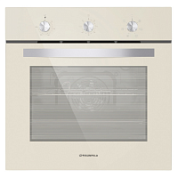 EOEC.586BG Шкаф духовой электрический MAUNFELD EOEC.586BG/ Духовой шкаф, Тип: электрический 60 см, 58 л, таймер, 7 функций, электрический гриль, конвекция, механическое управление, гидролизная очистка, энергоэффективность А, цвет слоновая кость