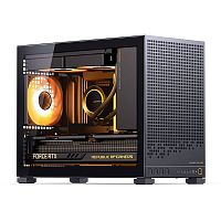 D32PROBLACK Корпус без блока питания/ Case JONSBO D32 PRO, Mini-Tower, TG, no fan, 2xUSB-A 3.2 + 1xUSB-C 3.2, mATX, mDTX, mITX Black