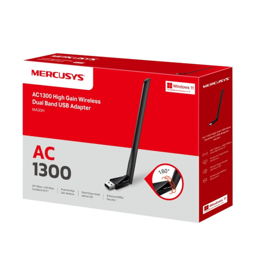 MA30H Адаптер Wi-Fi/ AC1300 High Gain Wireless Dual Band USB Adapter фото 7