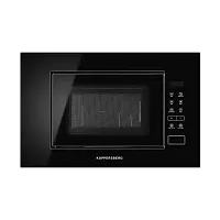 HMW620B Встраиваемая микроволновая печь Kuppersberg/ KITCHEN RETAIL / Встраиваемая микроволновая печь Kuppersberg, объем 20 л, мощность 700 Вт, поворотный стол, High-Tech, 9 автоматических программ, гриль, сенсорное управление, цвет черный