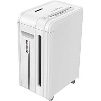 ETALONET-25CFORCE Шредер New United Etalon ET-25C Force белый (секр.P-4) перекрестный 22лист. 34лтр. скрепки скобы пл.карты CD