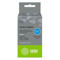 CS-M21-375595YL -/ Картридж ленточный Cactus CS-M21-375595YL черный для Brady BMP21-PLUS, BMP21-LAB