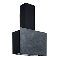 195948 GOOD, Кухонная вытяжка ELIKOR КВ Метеорит 60П-700-Э4Д, черный/состаренное срб