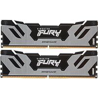 KF560C32RSK2-96 Память оперативная/ Kingston 96GB 6000MT/s DDR5 CL32 DIMM (Kit of 2) FURY Renegade Silver XMP
