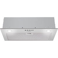 CROSBYSINGL60INOX ВЫТЯЖКА MAUNFELD CROSBY SINGL 60 INOX/ Тип: полновстраиваемая, Цвет: нержавеющая сталь, Управление: кнопочное, Ширина, мм: 598, Полная потребляемая мощность, Вт: 190, Количество скоростей: 3, Максимальная производительность, м3/ч: 850, Д