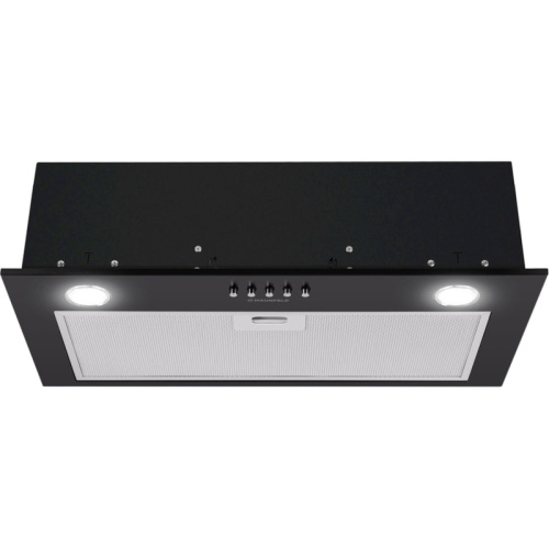 CrosbySingl5028BLACK ВЫТЯЖКА MAUNFELD/ Тип: полновстраиваемая, Цвет: черный, Управление: кнопочное, Ширина, мм: 500 фото 6